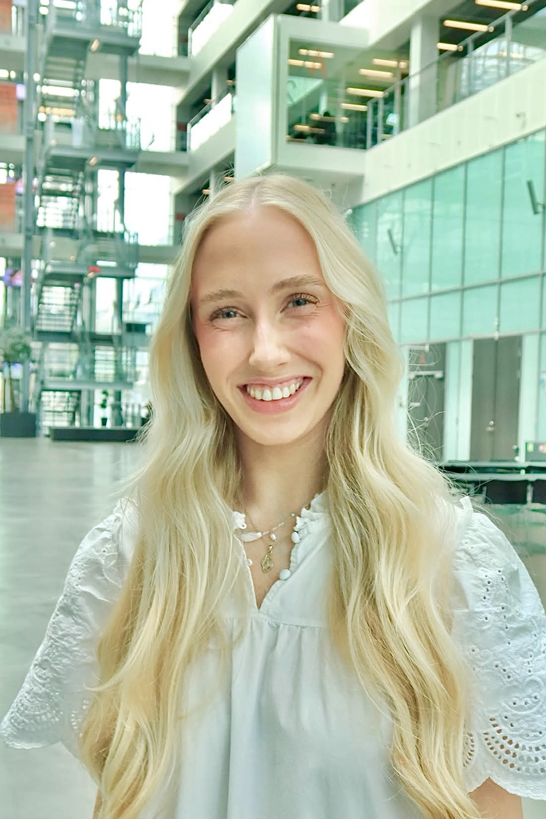Portræt af Amalie Caramés Slot Larsen